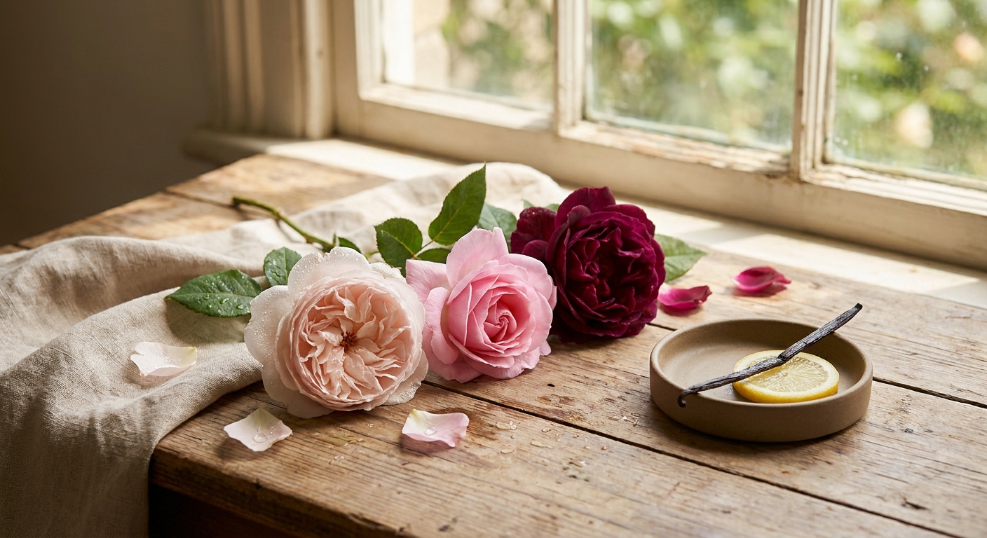 Rosenduft-Parfum: 9 Rose-Profile – von frisch & modern bis dunkel & sinnlich (Guide)
